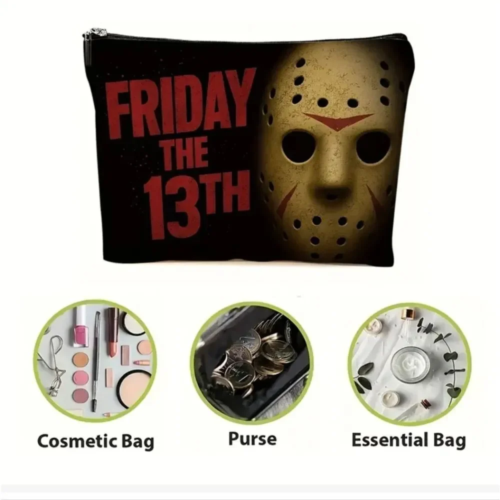 Friday The 13th Cosmetic Makeup Bag